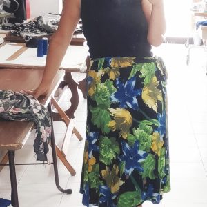 Gonna a portafoglio estate/tango