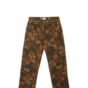 OBEY JEANS HARDWORK PRINTED DENIM MULLED BASIL MLT-MBS