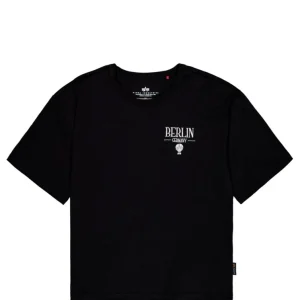 ALPHA INDUSTRIES BERLIN CANDY TEE 148515 BLACK