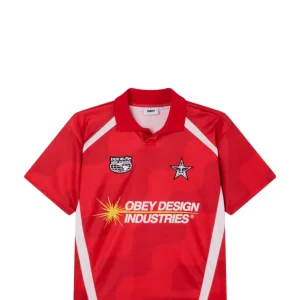 T-SHIRT SOCCER JERSEY TEE 63087_31173 RED MULTI-RDM MAN
