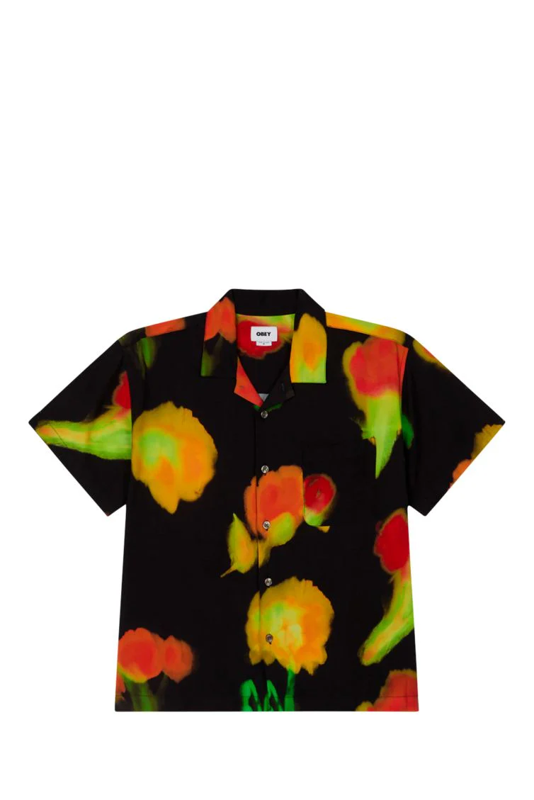 CAMICIA KINNEY WOVEN 63085_20546 BLACK MULTI-BKM MAN - immagine 2