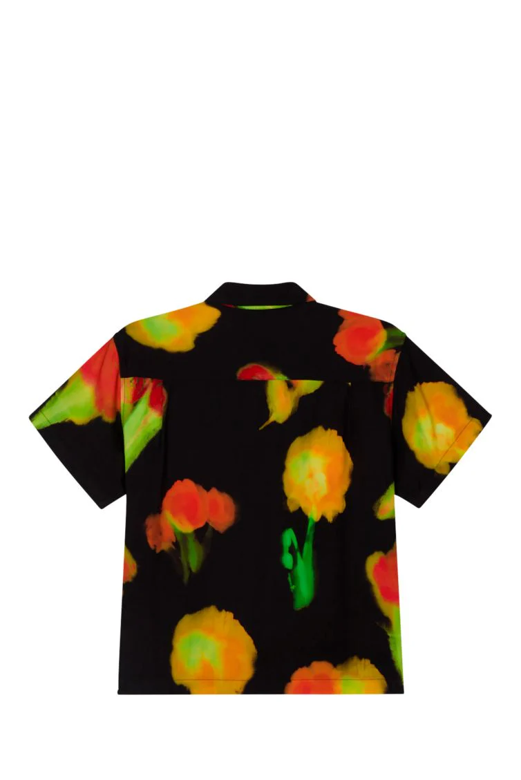 CAMICIA KINNEY WOVEN 63085_20546 BLACK MULTI-BKM MAN - immagine 3