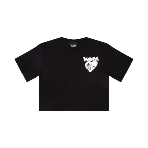 T-SHIRT DONNA DISCLAIMER 24EDS54413 NERO