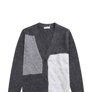 24COLOURS CARDIGAN 41153 GREY-08