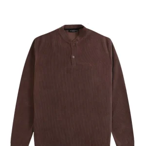 BLACK RAGS MAGLIA CH TEX MARRONE