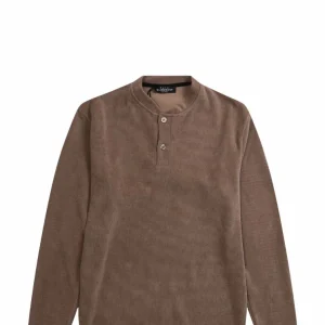 BLACK RAGS MAGLIA CH TEX CAMMELLO