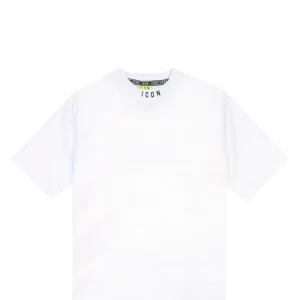 T-SHIRT ICUS2S5T049 63297_8427 BIANCO-BIANCO MAN