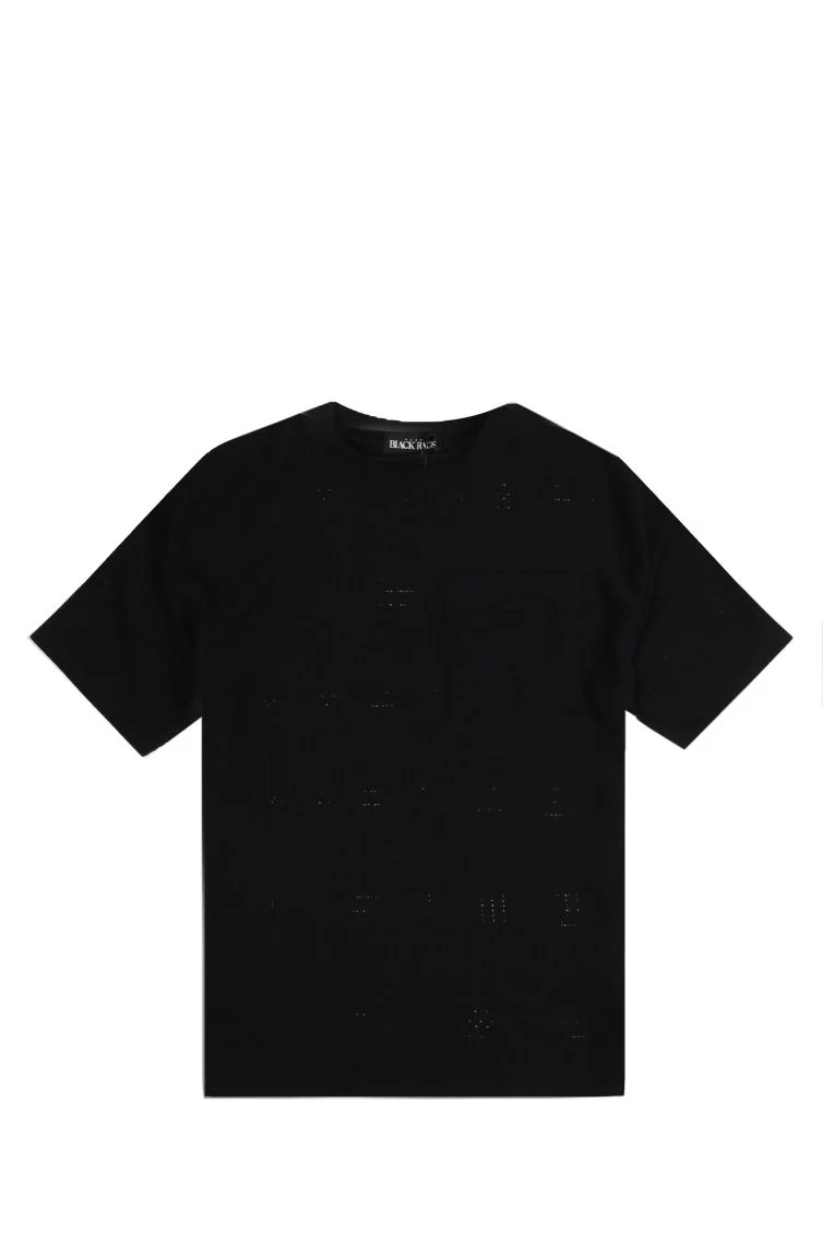 T-SHIRT PATMOS 63483_7948 NERO-NERO MAN