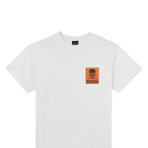 DANGER TEE PRTS908 62917_8427 BIANCO-BIANCO MAN