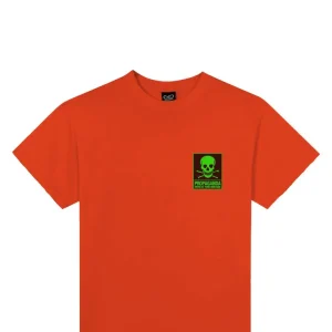 DANGER TEE PRTS909 62918_7944 ROSSO-ROSSO MAN