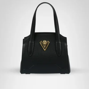 Borsa a mano mini Jill in vitello granoso