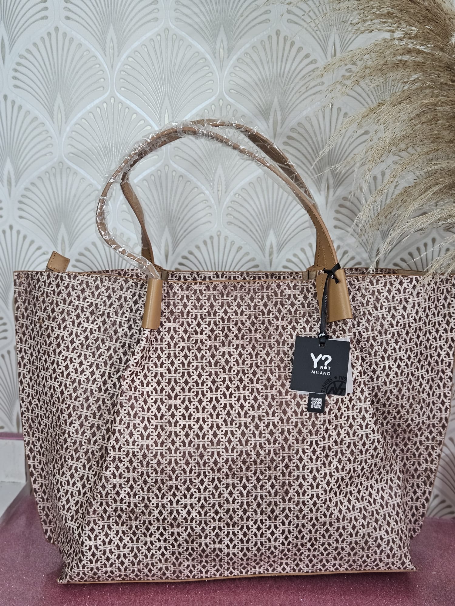 Ynot? Tote large FLW707 havana - immagine 6