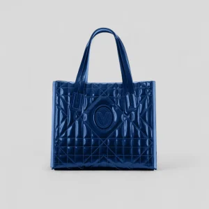 Borsa a mano VALENTY in pelle blu