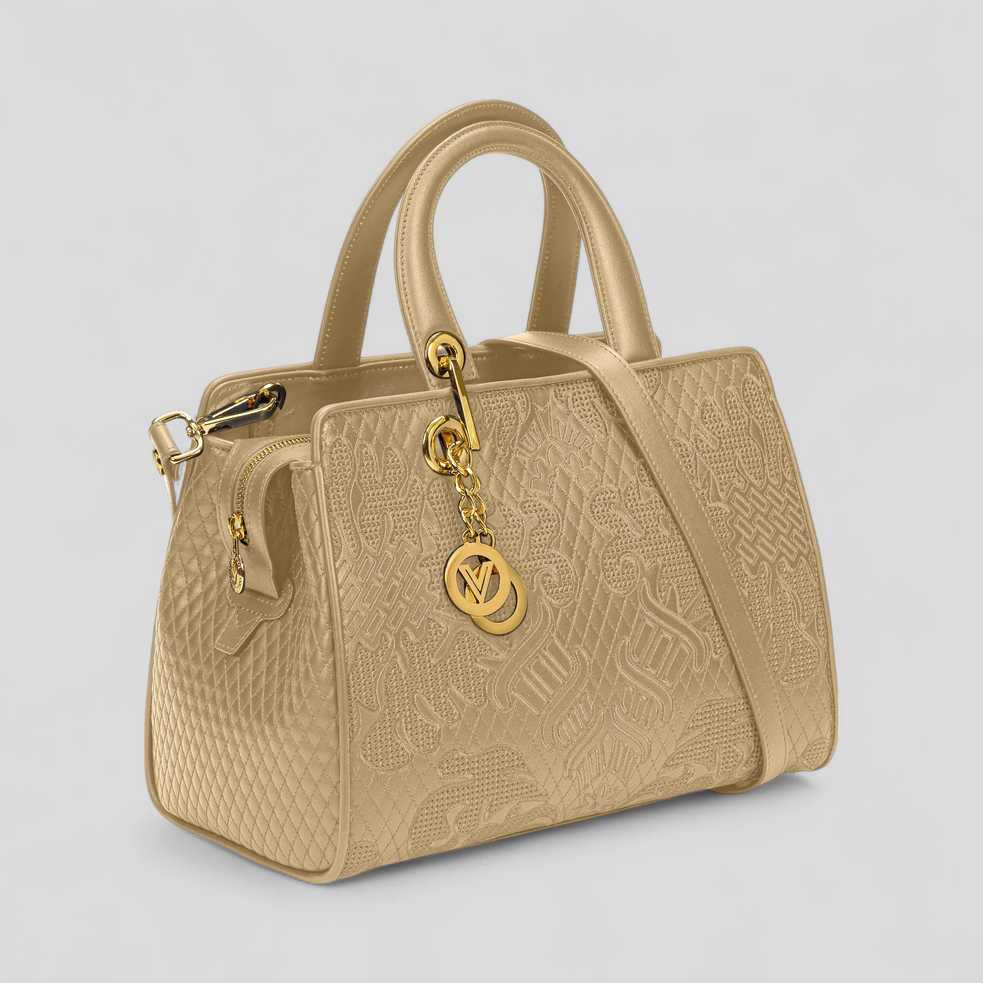 Bauletto medio RODI in vitello rosa - immagine 4