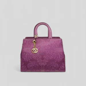 Bauletto grande RODI in vitello viola