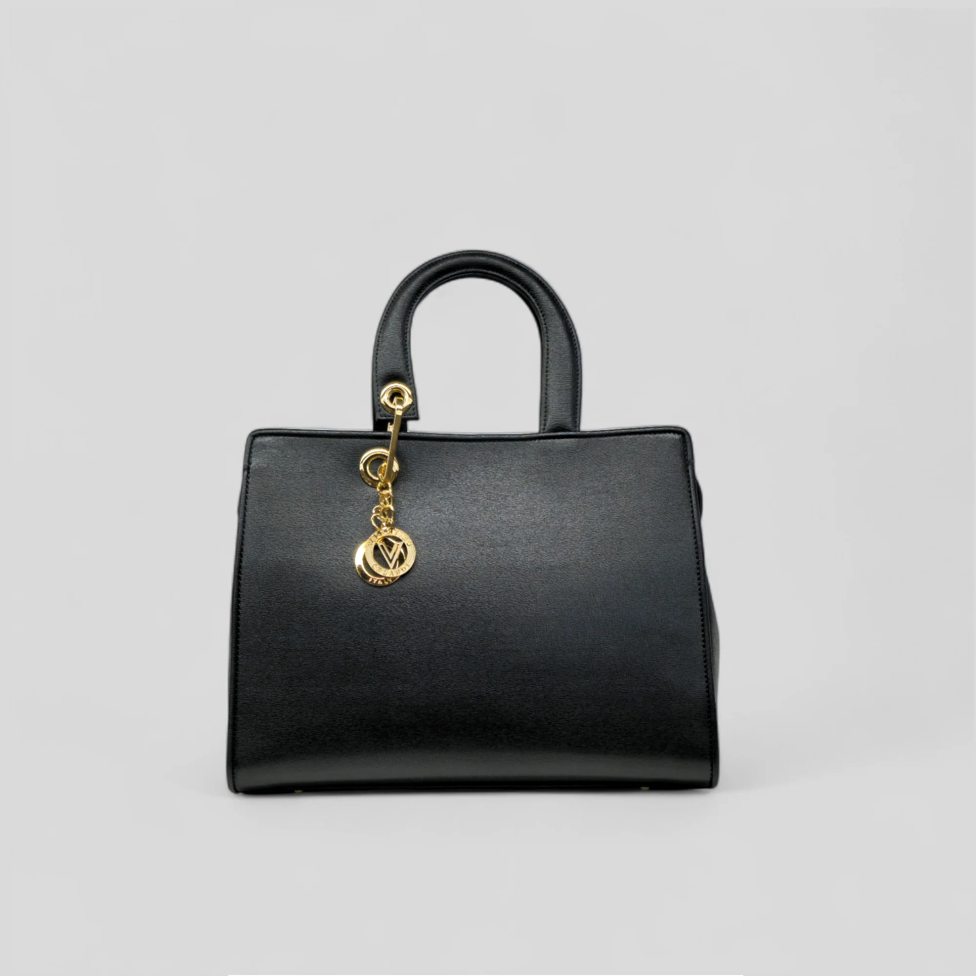 Bauletto grande DITTA in vitello nero - immagine 2