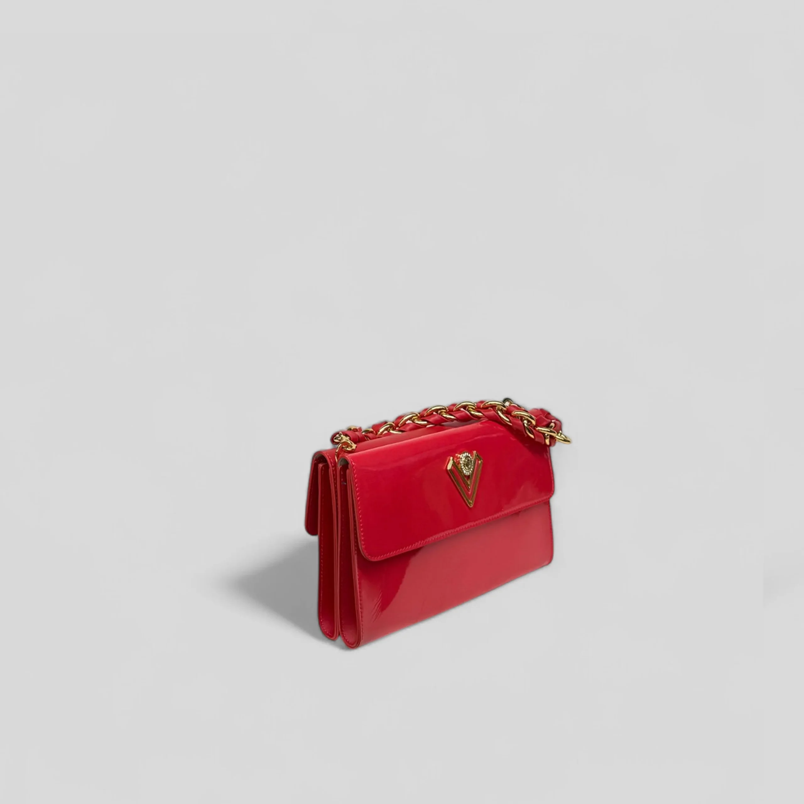Clutch BEL in vernice rosso - immagine 3