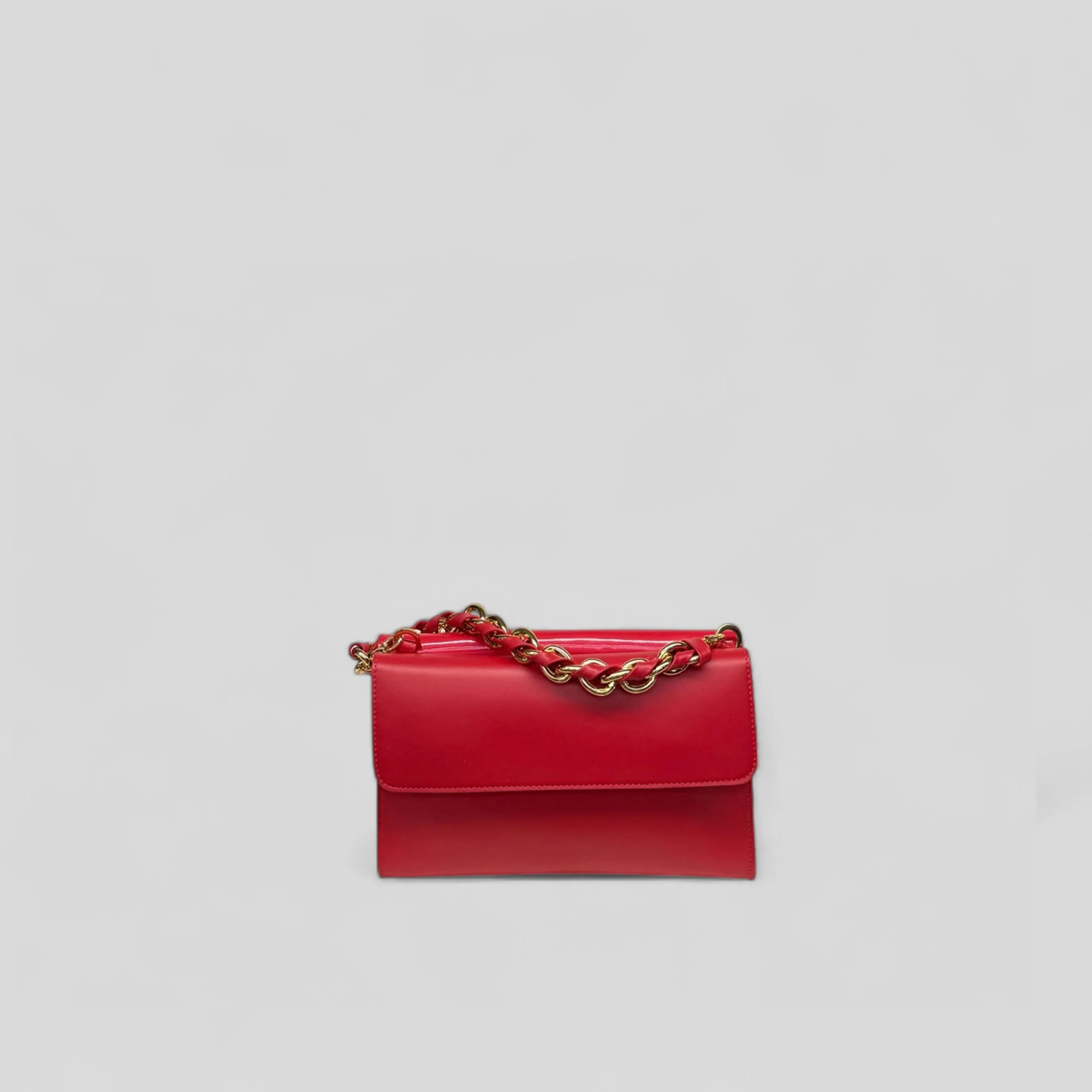 Clutch BEL in vernice rosso - immagine 4