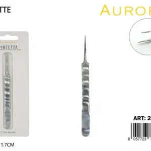 Pinzette Professionali AURORA: Strumenti di Precisione per Manicure ed Extension Ciglia