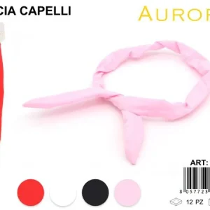 Fascia "Twist" AURORA: Cerchietto Modellabile con Orecchie a Coniglio