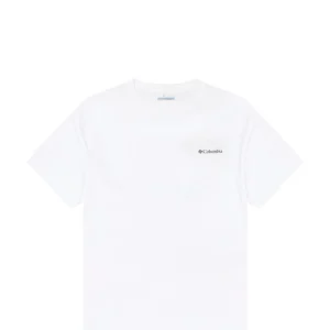 T-SHIRT UOMO COLUMBIA NORTH CASCADES TEE 1834041 WHITE