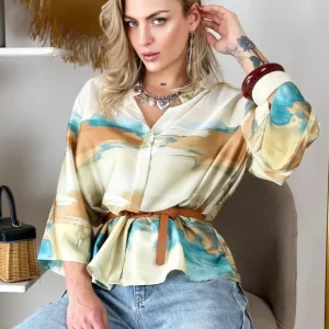 Camicia Stile Sbavato