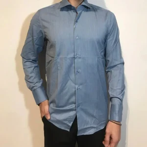 Camicia slim fit leggero uomo