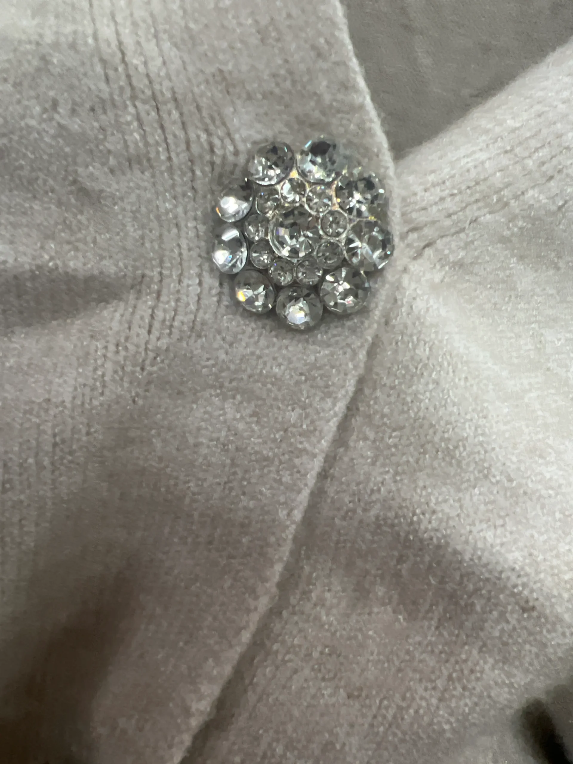 Cardigan con tasca corto - immagine 4