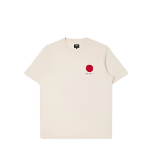 T-SHIRT UOMO EDWIN I025020 JAPANESE SUN TS WHITE