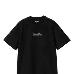 W T-SHIRT I032893 59226_28984 BLACK/WHT-0D2.XX WMN