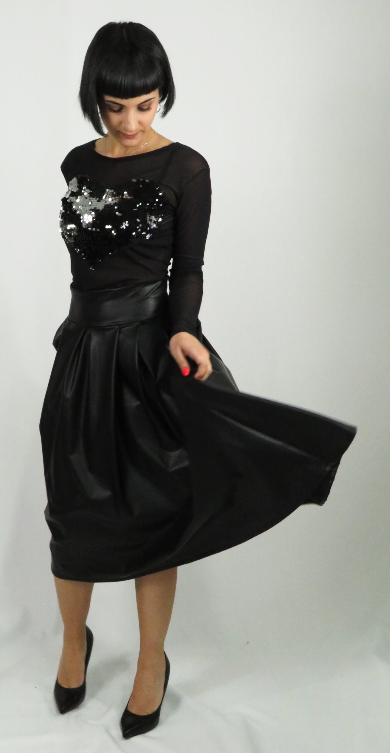 Completo Romantique gonna & maglia - immagine 7