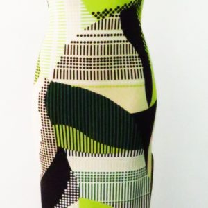 Abito lungo estivo con spacco laterale