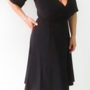 Abito a portafoglio svasato