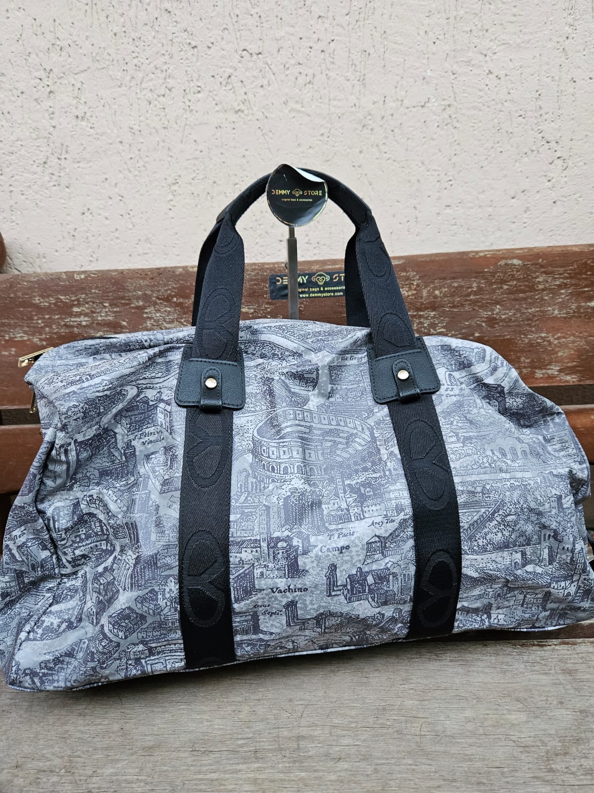 Ynot? Borsa da viaggio GUM010 grey - immagine 3
