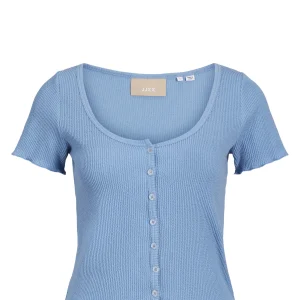 W T-SHIRT 12252275 59446_30200 SLV LAKE BLUE-BLUE WMN