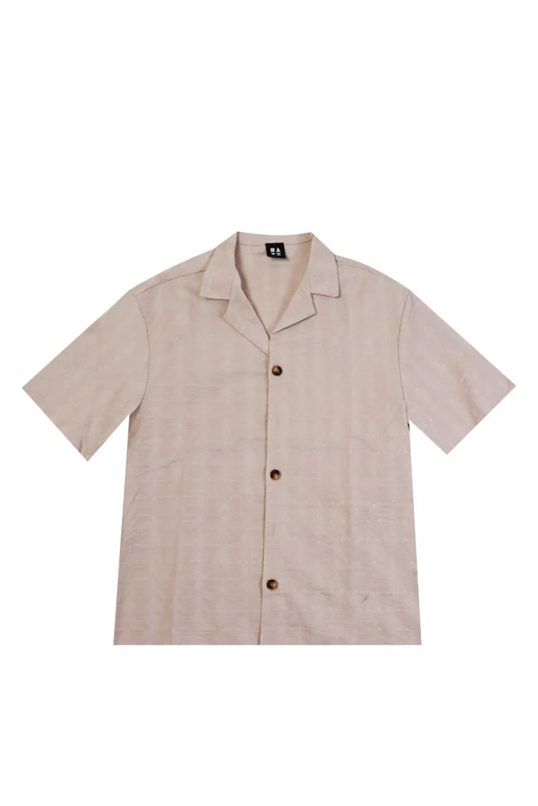 CAMICIA MANGUEIRA 60754_8217 BEIGE-BEIGE MAN - immagine 2