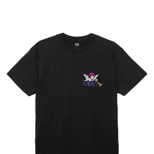 T-SHIRT OBEY UOMO BABY ANGEL TEE  BLACK