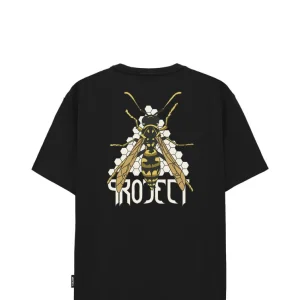 T-SHIRT S1 WASP 60115_8386 BLACK-BLACK MAN
