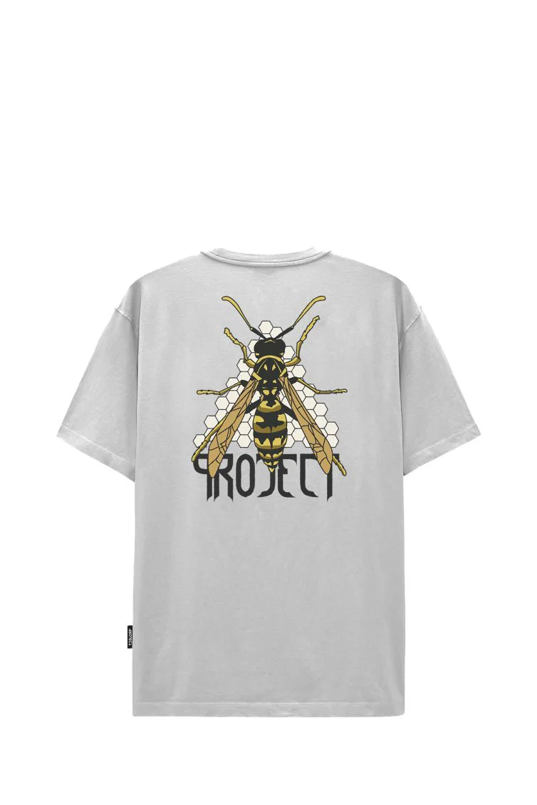 T-SHIRT S1 WASP 60115_8036 WHITE-WHITE MAN - immagine 2