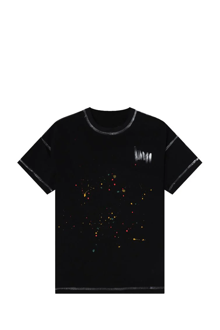 T-SHIRT RAFAEL 60180_8386 BLACK-BLACK MAN