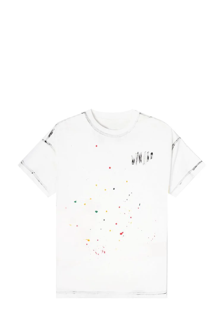 T-SHIRT RAFAEL 60180_8036 WHITE-WHITE MAN - immagine 2