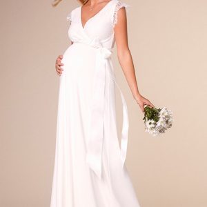 ROSA WHITE – Abito da sposa premaman