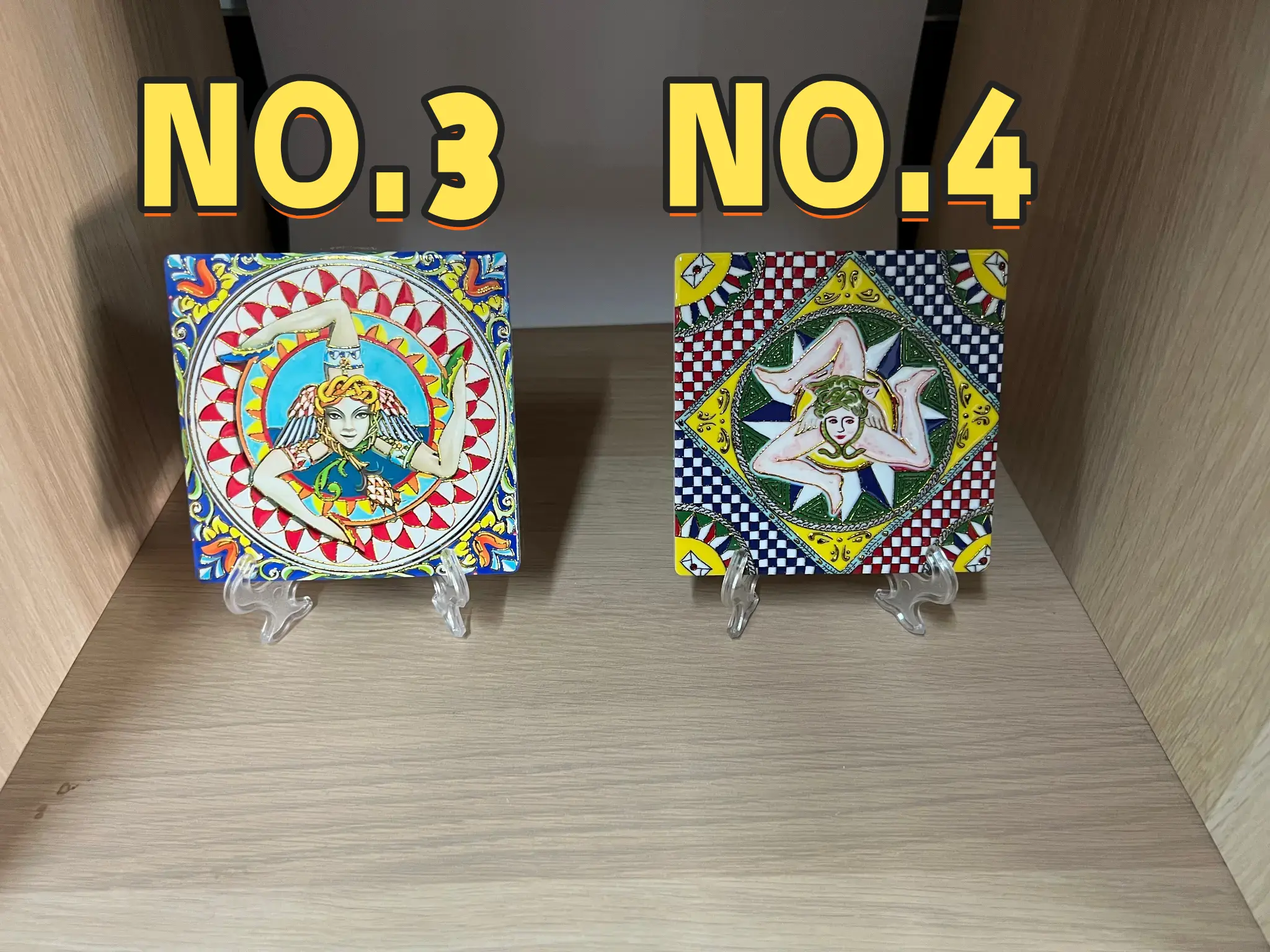 SOTTOBICCHIERE QUADRATO MAIOLICA 10*10 - immagine 4