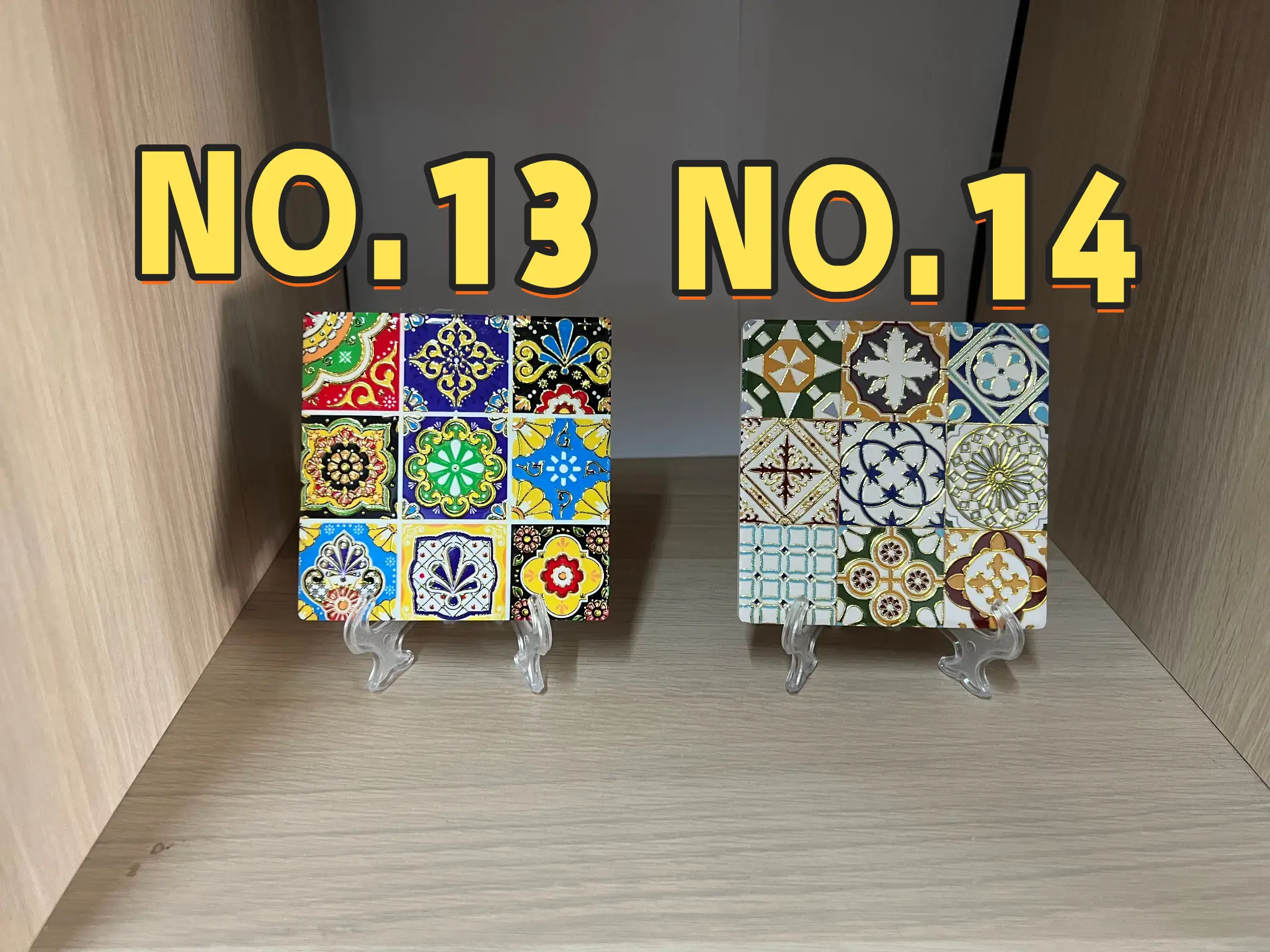 SOTTOBICCHIERE QUADRATO MAIOLICA 10*10 - immagine 9