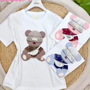 T-shirt stampati con orso
