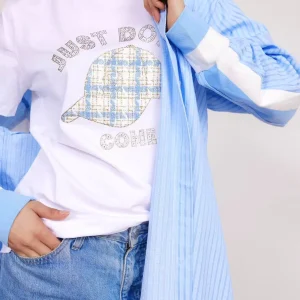 T-shirt stampata cappellino