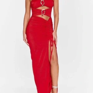 Vestito Tubino con Fibbie