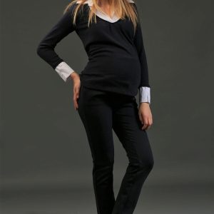 DAVID – Pantalone premaman a sigaretta in Punto Milano