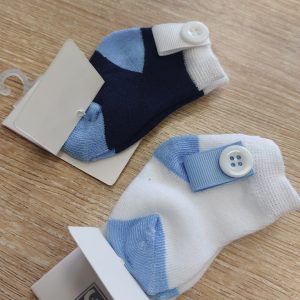 calzini neonato “bottoncino” 2