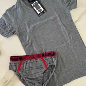 Coordinato “NAVIGARE” boy (t-shirt/slip)